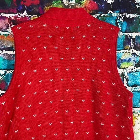 Vintage Van Heusen for Her Sweater Vest Size Large - Picture 7 of 7